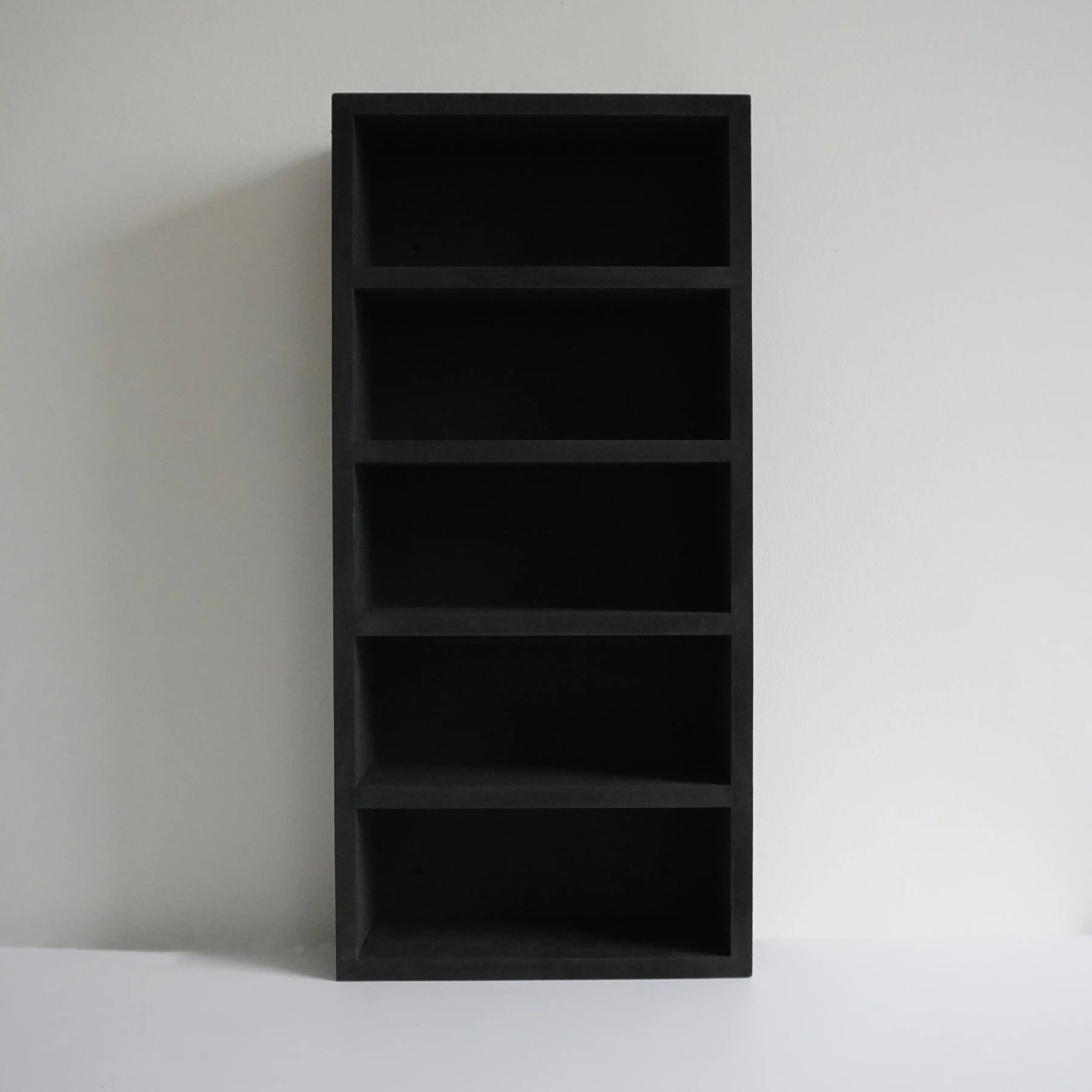 Schwarzes Gewürzregal (20 Gläser)