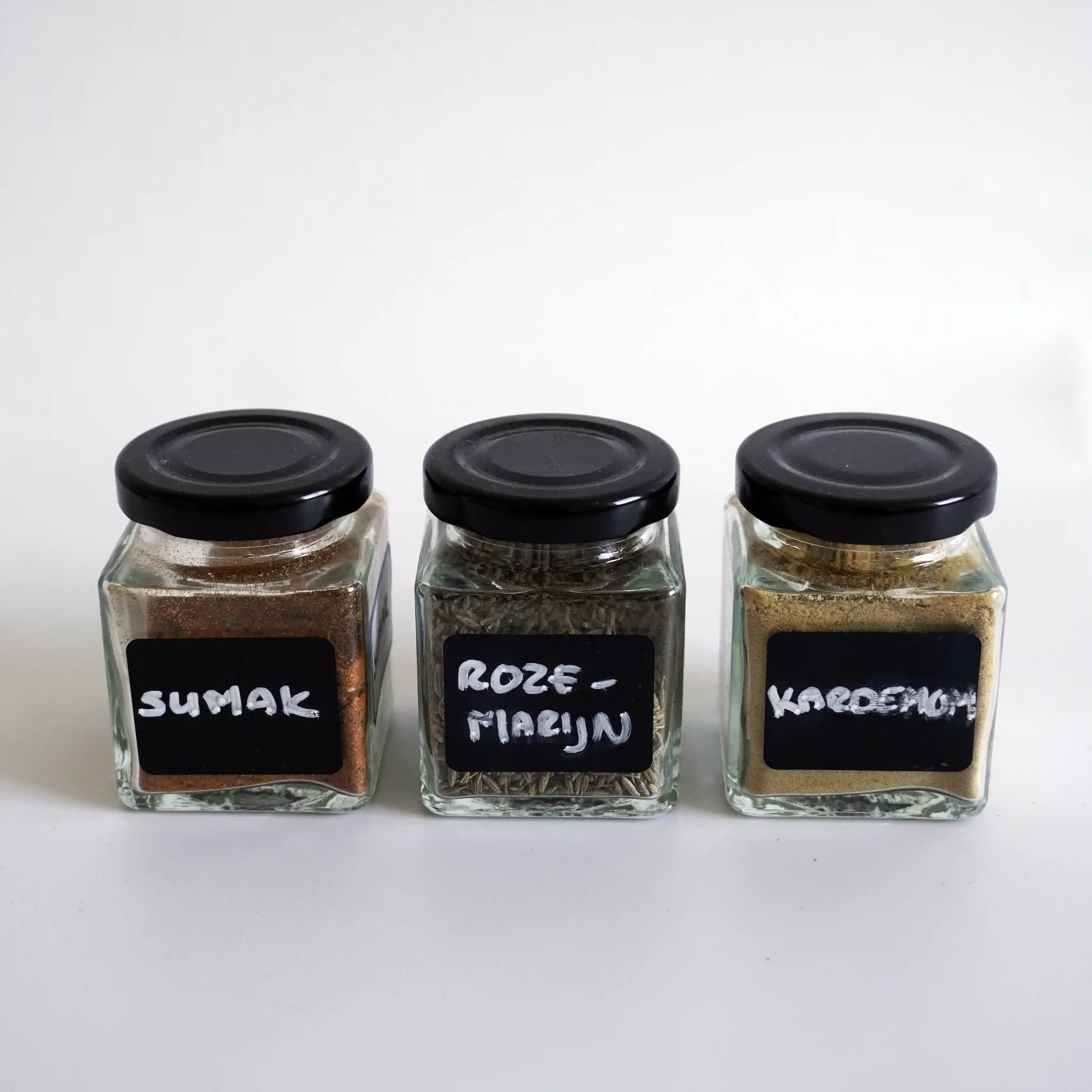 Kreidetafel-Etiketten