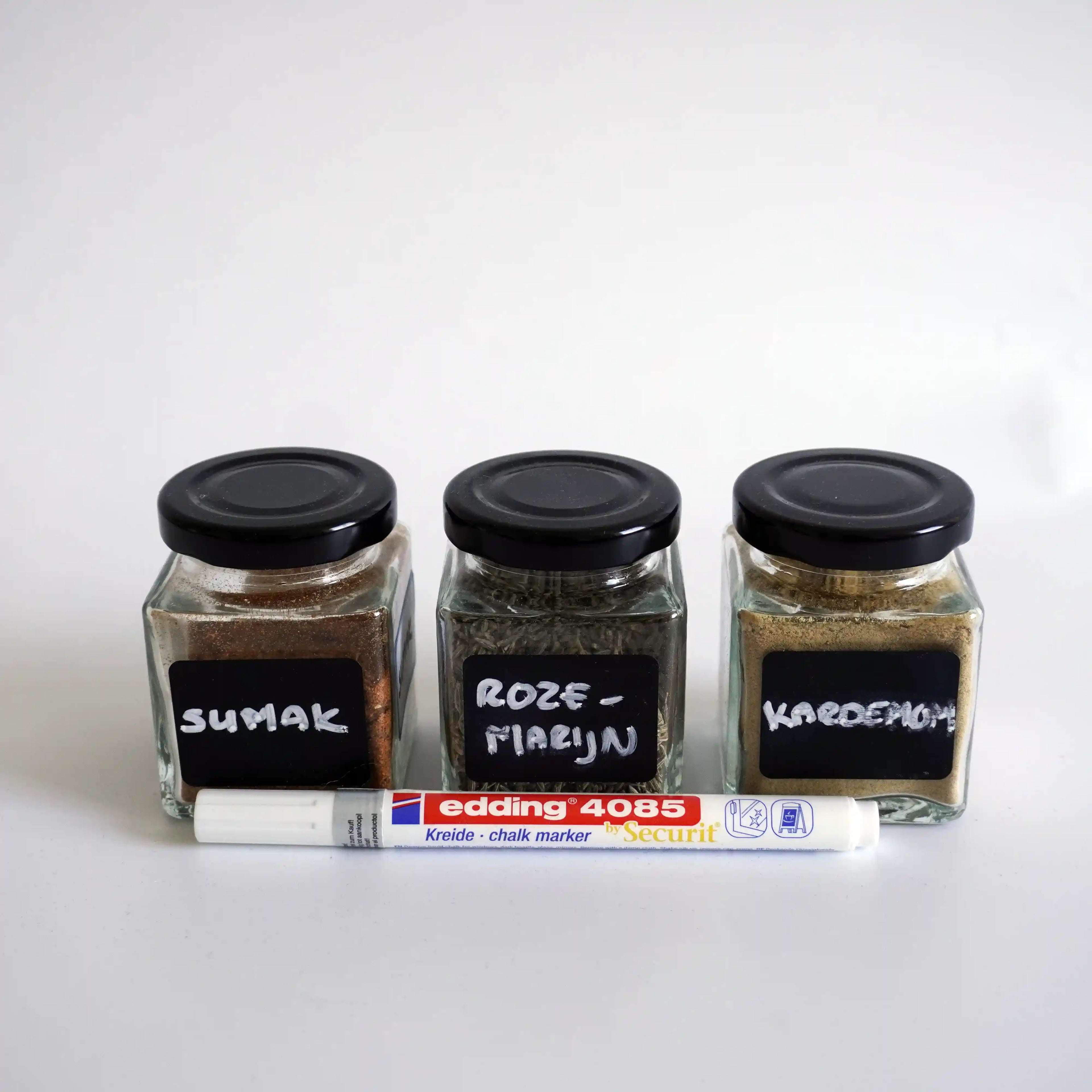 Kreidetafel-Etiketten