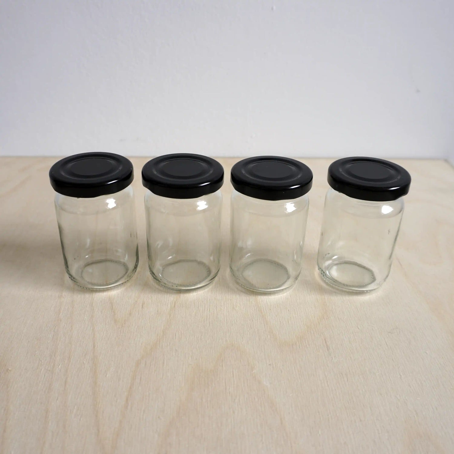 Runde Gewürzgläser (4 Stück)